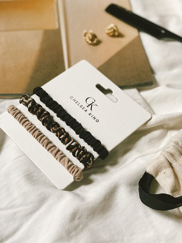 CK Hair Ties | Basics - 3 pk.