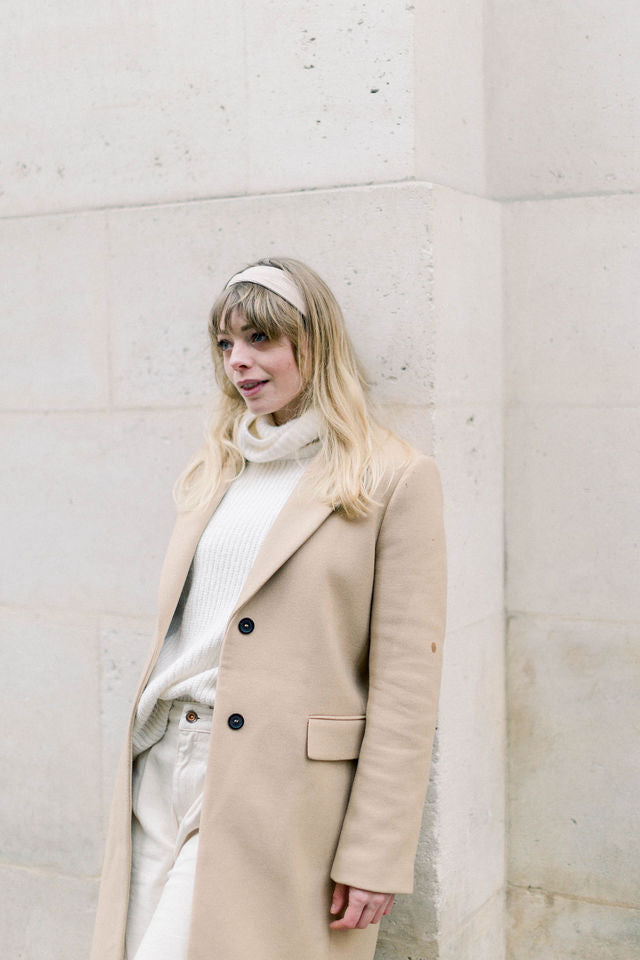 Bordeaux Faux Leather Syrah Wire Scarf