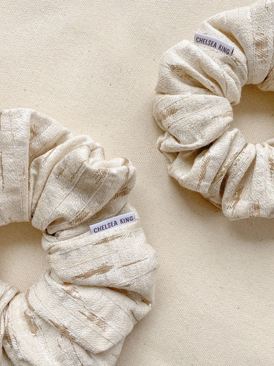 Parella Champagne Scrunchie - Classic