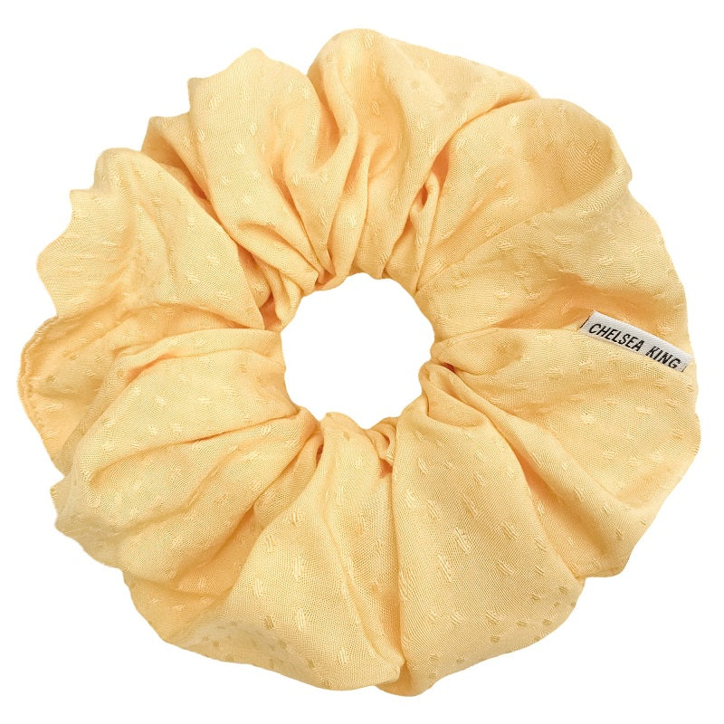 Poppy Daffodil Scrunchie - Oversized