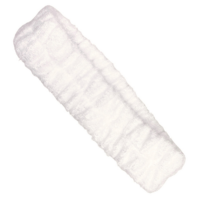 bamboo white terry towel headband