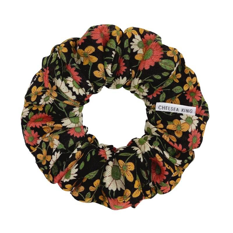 Charlotte Floral Scrunchie - Classic