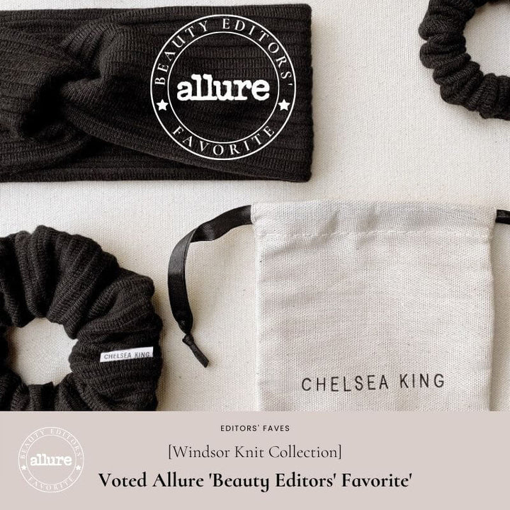 Windsor Knit Black Hairband