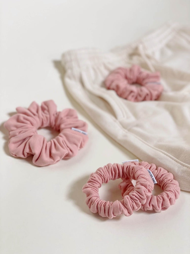 Leisure Club Mellow Rose Scrunchie - Thin