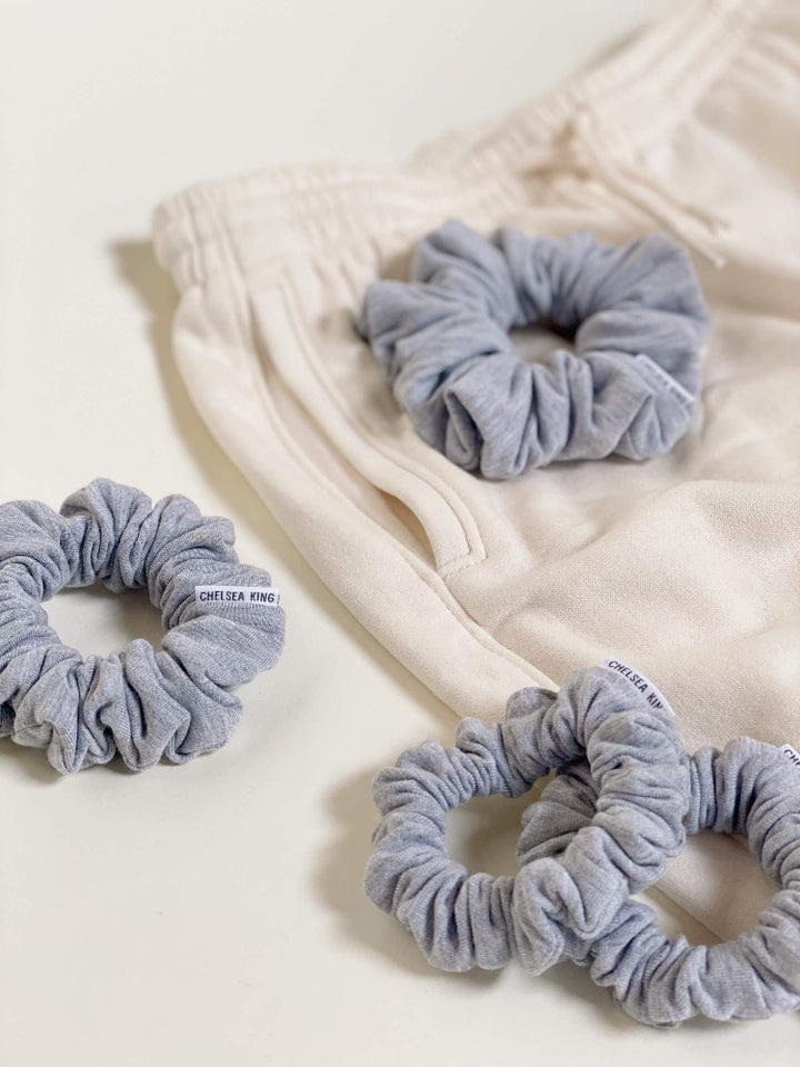 Leisure Club Heather Grey Scrunchie - Classic