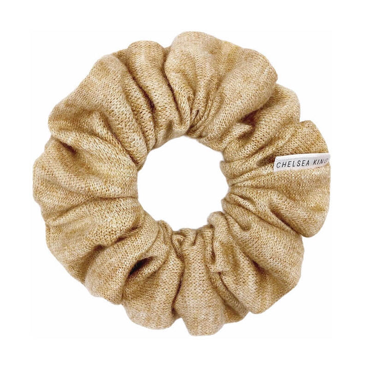 Cashmere Tan Scrunchie - Classic