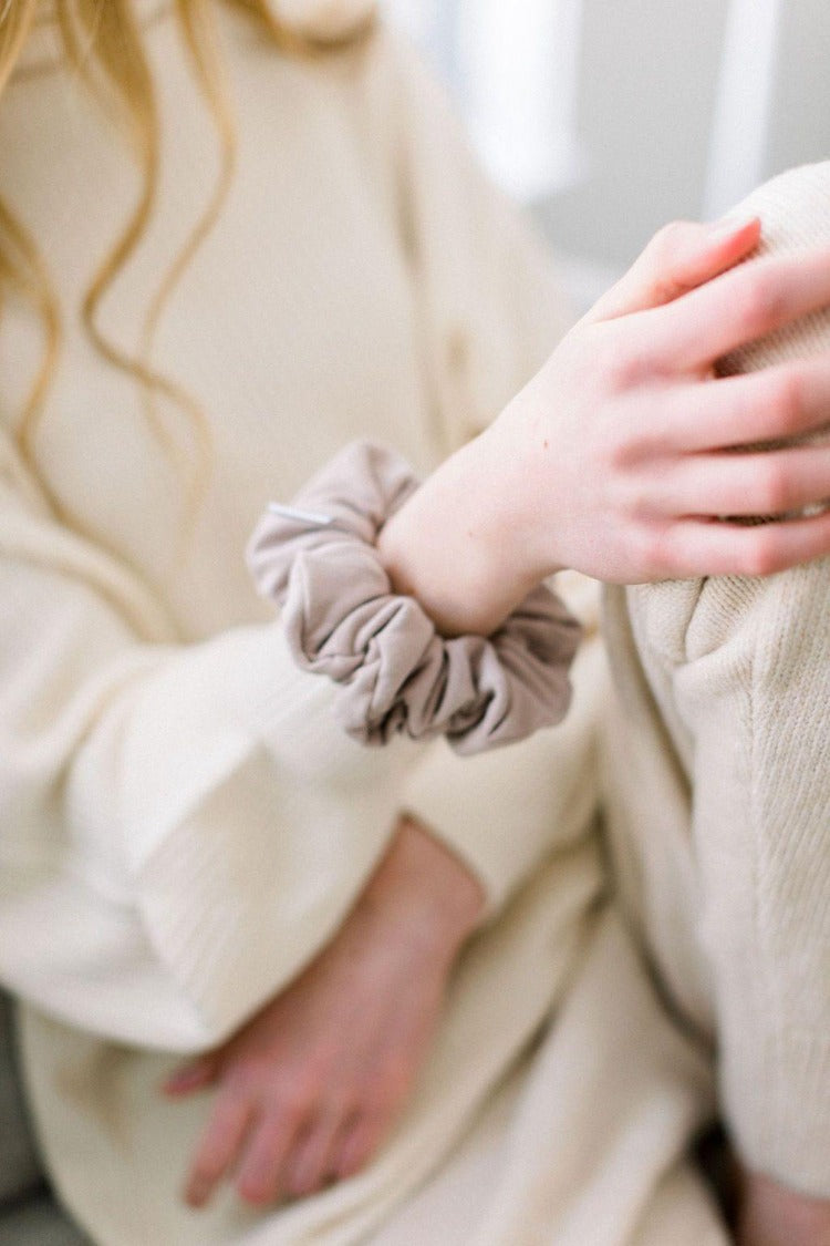 Leisure Club Fawn Scrunchie - Classic - Chelsea King Inc.