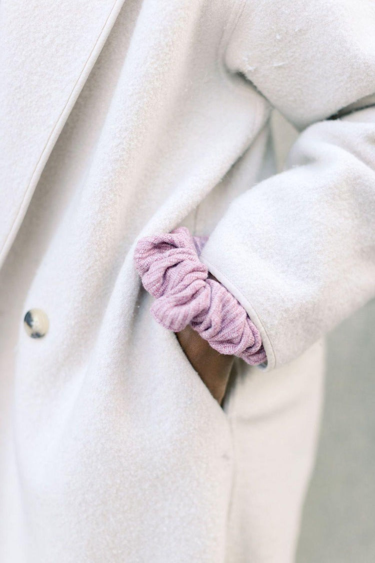 Windsor Knit Rose Scrunchie - Classic - Chelsea King Inc.