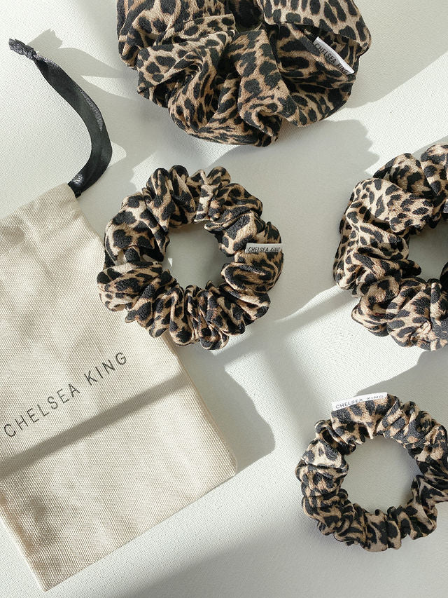 Leopard Scrunchie - Oversized