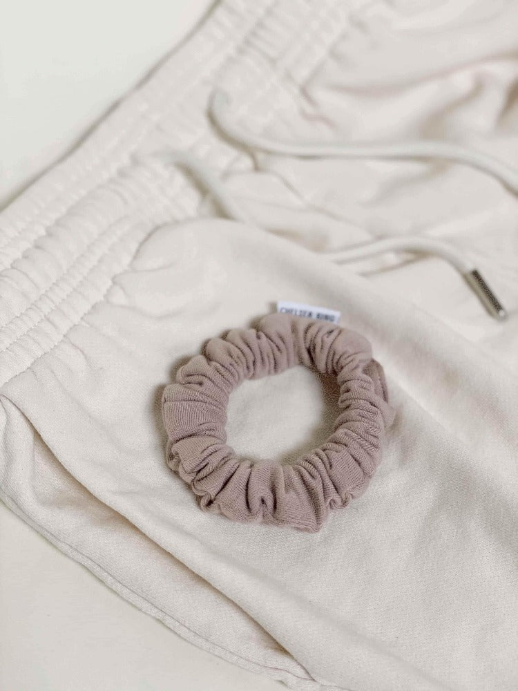 Leisure Club Fawn Scrunchie - Thin - Chelsea King Inc.