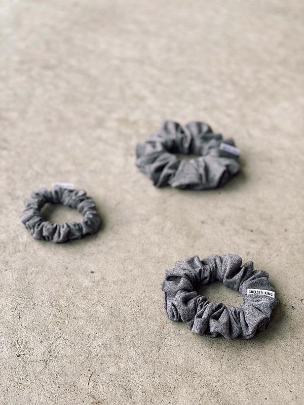 Active+ Heather Grey Scrunchie - Classic