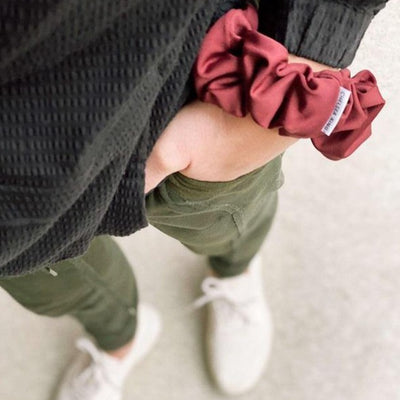 Active+ Ruby Wine Scrunchie - Classic