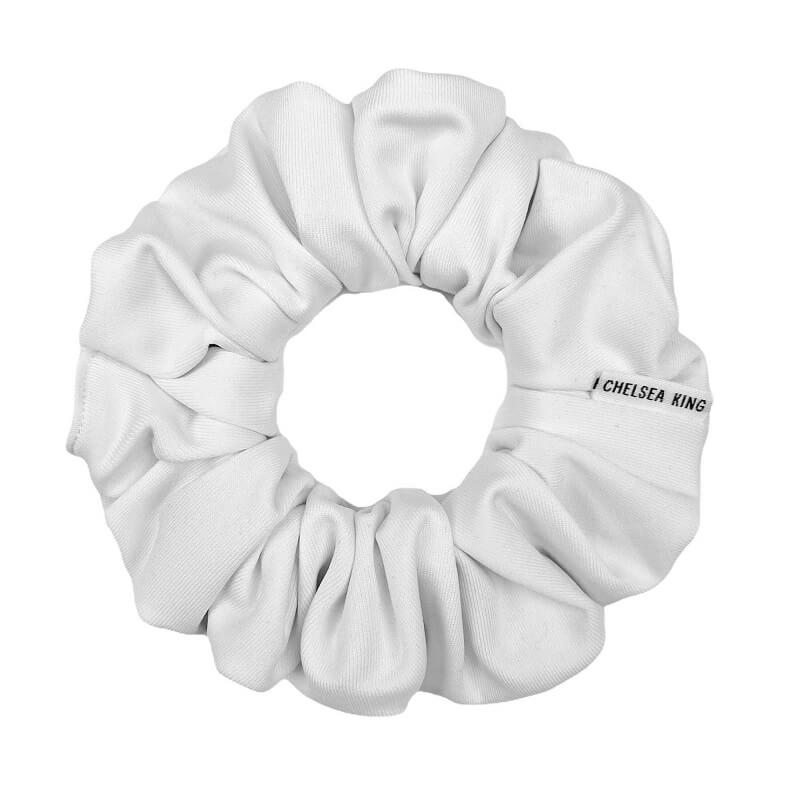 Active+ White Scrunchie - Classic