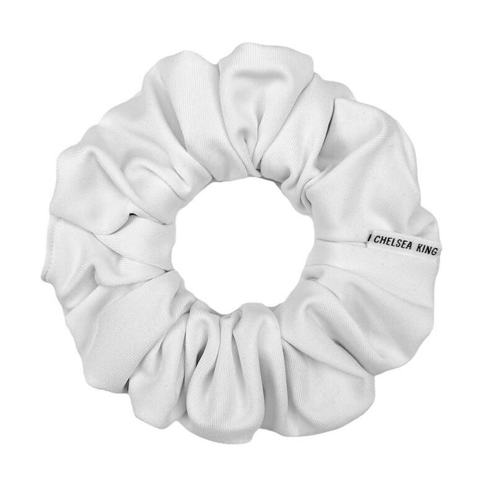 Active+ White Scrunchie - Classic