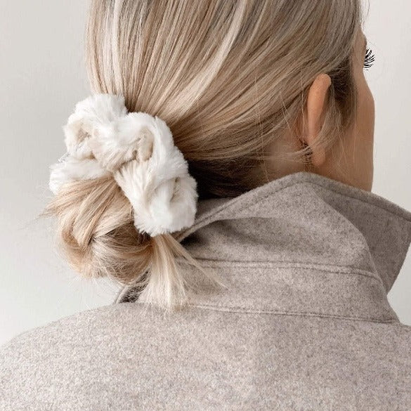 Aspen Fur Scrunchie - Classic - Chelsea King Inc.
