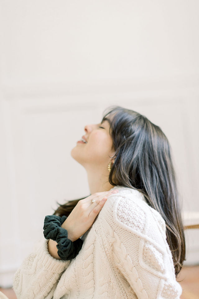 Leisure Club Heather Forest Scrunchie - Classic