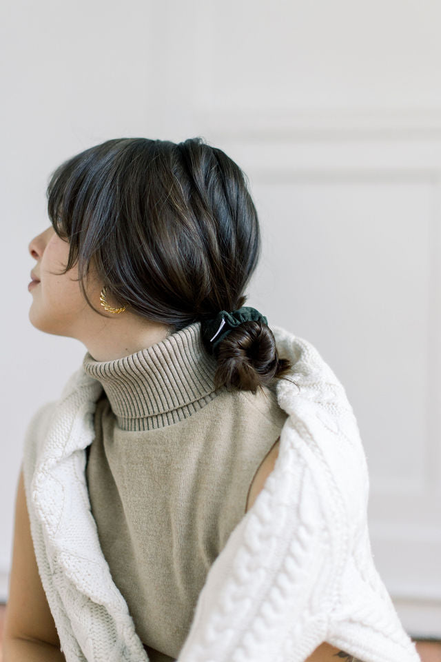 Leisure Club Heather Forest Scrunchie - Thin