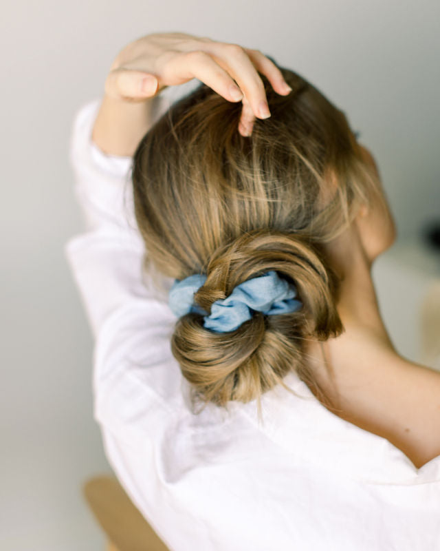 Denim Scrunchie - Classic