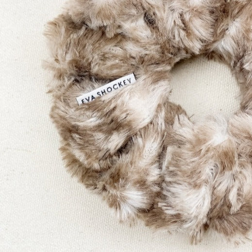 Eva Shockey Fawn Fur Scrunchie - Classic