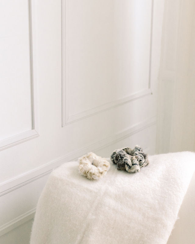 Fur Whistler Scrunchie - Oversized