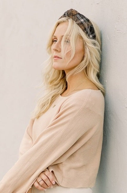 Park Ave. Holmes Check Headband