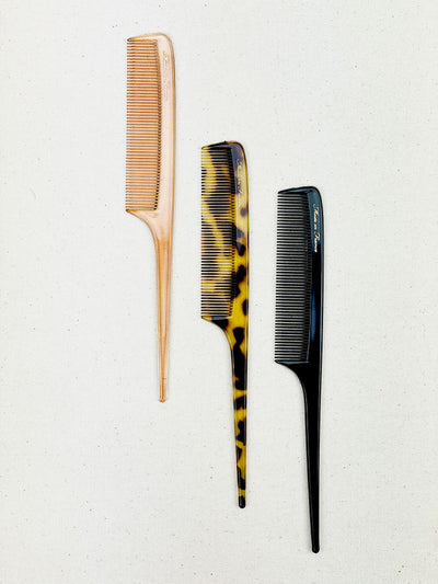 French Sectioning and Styling Comb - Tortoise