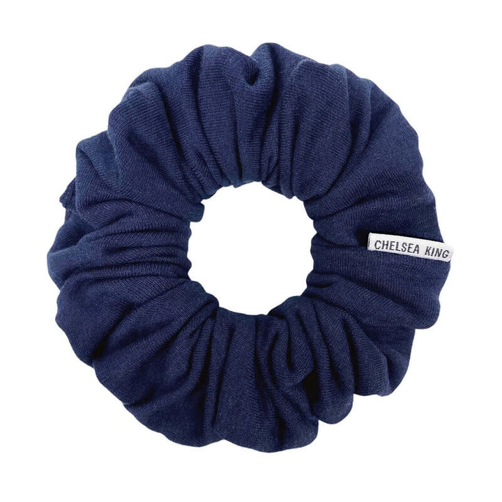 Leisure Club Marine Navy Scrunchie - Classic