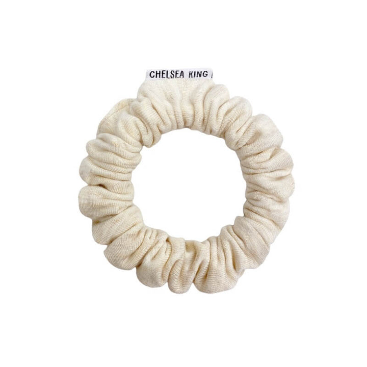 Leisure Club Heather Almond Scrunchie - Thin