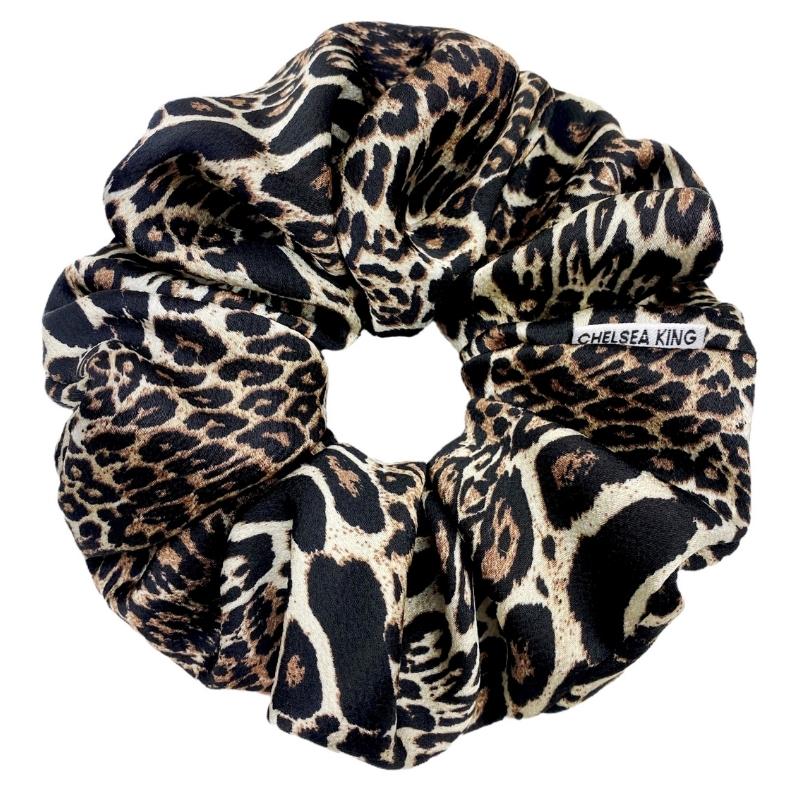 Leopard Scrunchie - Oversized