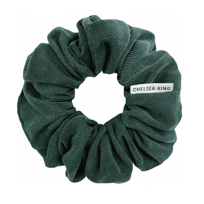 Luxe Emerald Scrunchie - Classic