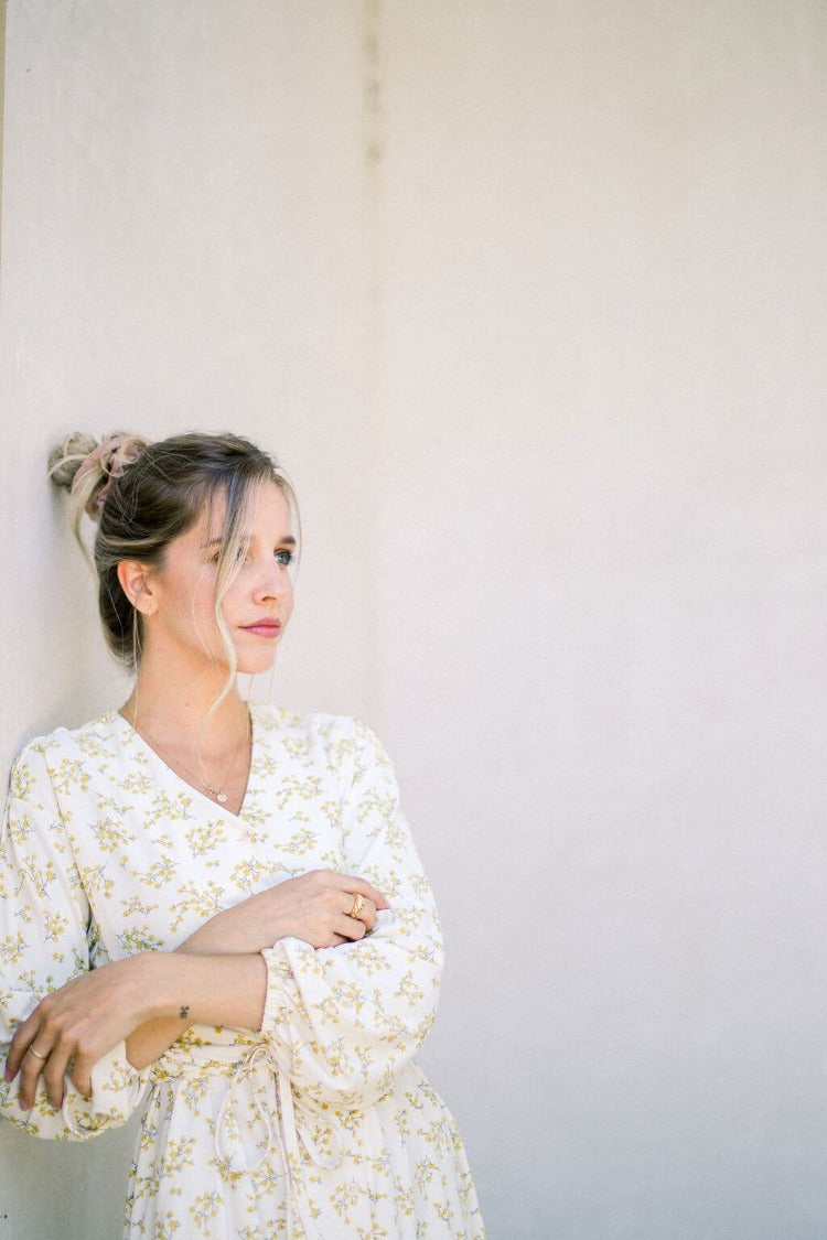 Luxe Nude Blush Scrunchie - Classic