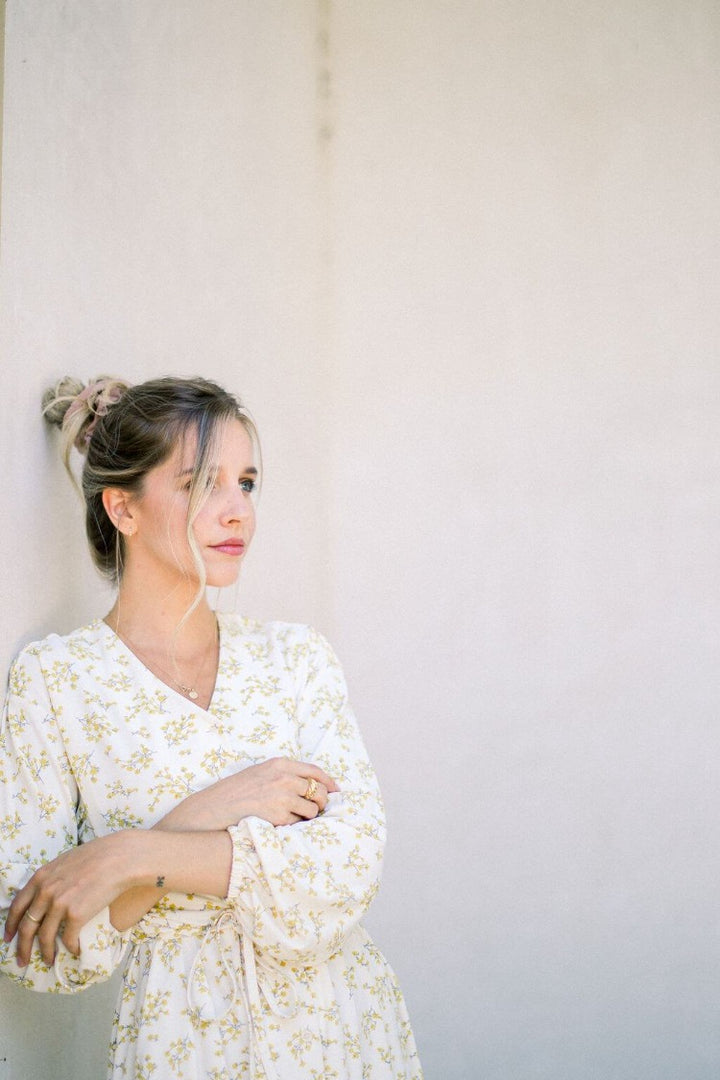 Luxe Nude Blush Scrunchie - Classic