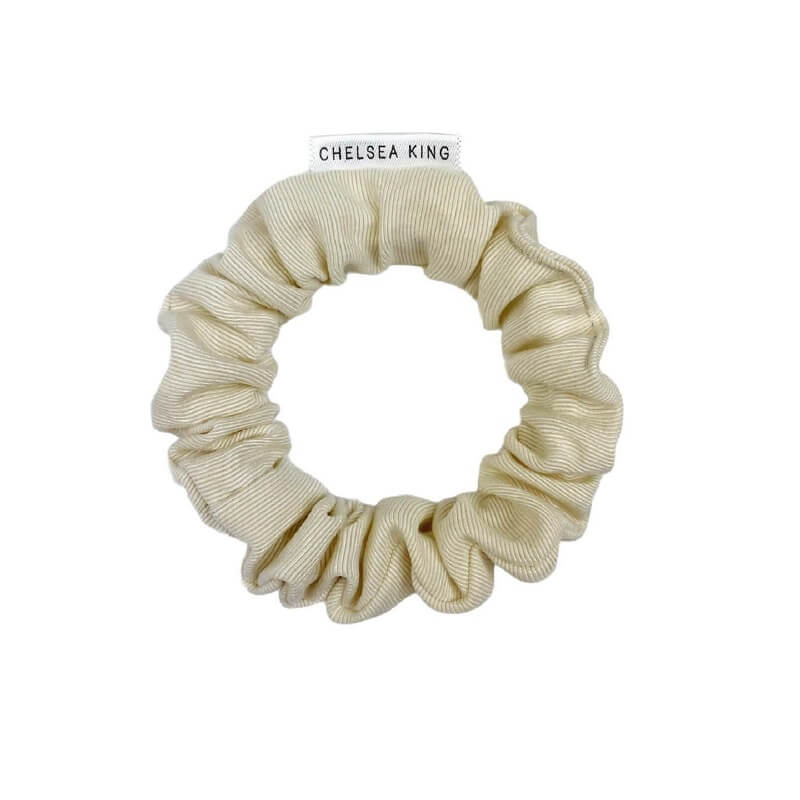 Luxe Pearl Scrunchie - Thin
