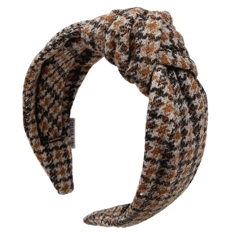Park Ave. Houndstooth Headband