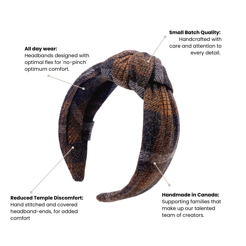 Park Ave. Holmes Check Headband