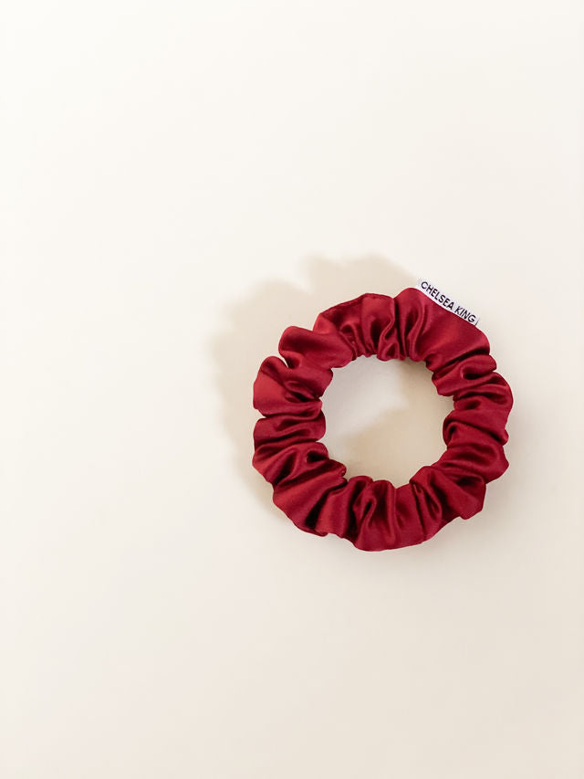 Chouchou Satin Sleep Scarlet - Fin