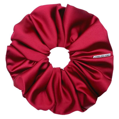 Satin Sleep Scarlet Scrunchie - Oversized