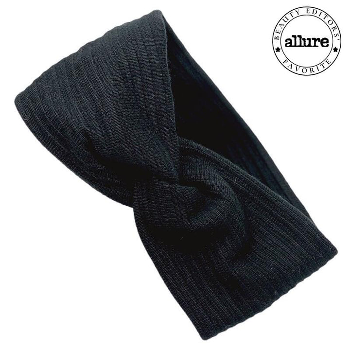 Windsor Knit Black Hairband