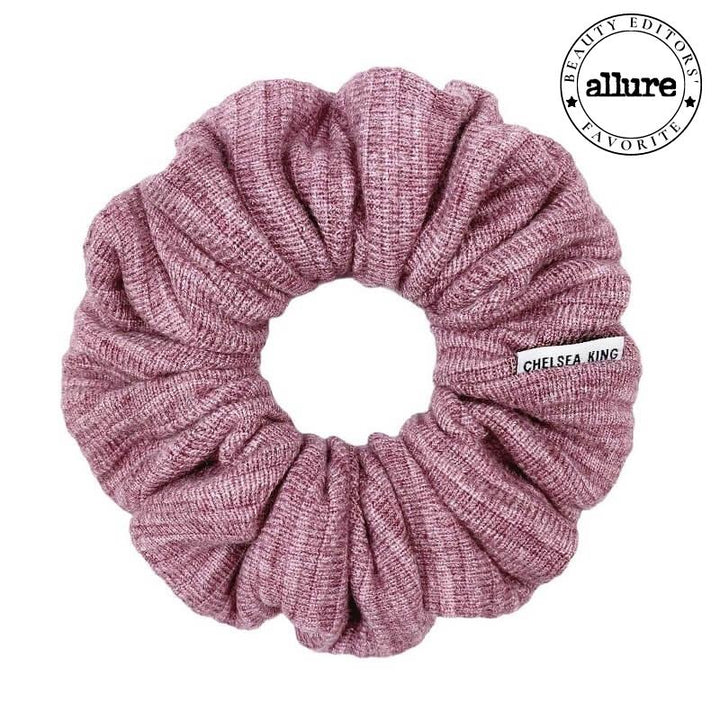Windsor Knit Rose Scrunchie - Classic